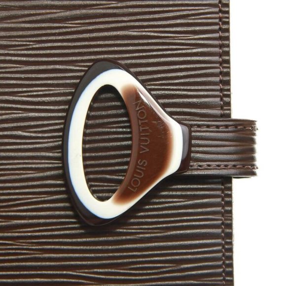 Authentic Louis Vuitton Agenda Fonctionnel PM Epi Z Mocha - Picture 7 of 10